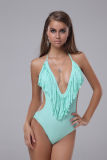 V-neck One Piece Swimsuit M5223