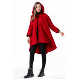 Halloween Costume Cape For Black Red Cape Costume Party Punk Gothic Cape Jacket YM0936 YM0937