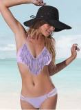 Sexy Black Tassels Bikini M5220