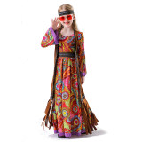 Vintage Carnival Ball Hall Costume Disco Cosplay Children's Girl Hip Hop Costume  YM5839