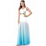 Cleopatra Greek Goddess Cosplay Costume Women Queen Dress Costume YM8762