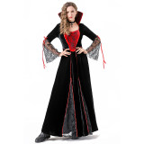 Halloween New Adult Costume Female Dress Horror Vampire Role Play Stage Costume Cosplay YM8765