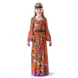 Vintage Carnival Ball Hall Costume Disco Cosplay Children's Girl Hip Hop Costume  YM5839