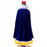 Halloween Costume Fairy Tale Poison Queen Dress Hostess Cosplay Snow White Dress Costume YM8759