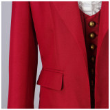 Underworld Dress Mage Cosplay Costume Red Wedding Suit Ghost Bride Horror Costume HW3069