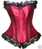 rose lace bundle of edge corset M1596