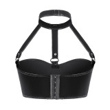 Custom Underwear Sexy Leather Bra Strap Babydoll Lingerie Ladies Underwear SX100