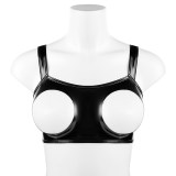 Bright Patent Leather Women's Underwear Bulk PVC Sexy Latex Lingerie SX090