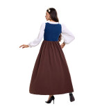 Court Dress Costume Cosplay Medieval Retro Sexy Maid Costume Clothing Farm Colonial Period  DL2070