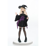 Halloween Witch Cosplay Costume Female Dress Masquerade Ball Theme Party Witch Costume DL2078