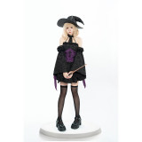 Halloween Witch Cosplay Costume Female Dress Masquerade Ball Theme Party Witch Costume DL2078