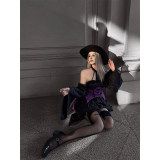 Halloween Witch Cosplay Costume Female Dress Masquerade Ball Theme Party Witch Costume DL2078
