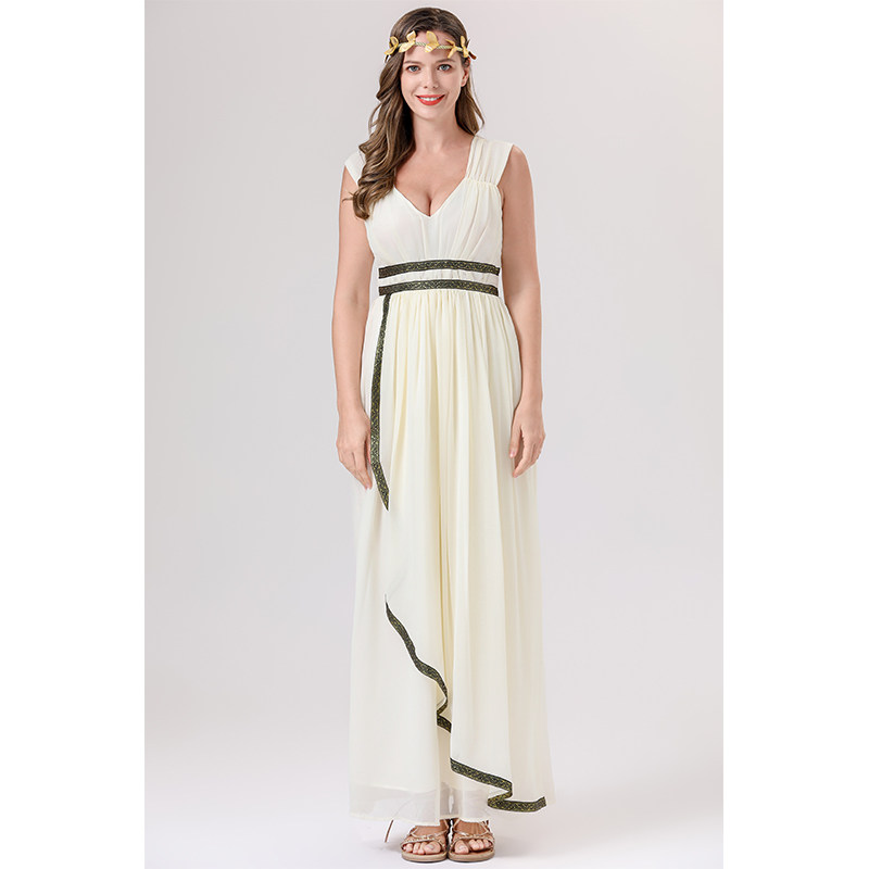 Ancient Greek Goddess Dance Costumes Egyptian Pharaoh Cleopatra Stage Opera Cosplay YM0833 YM5850