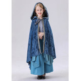 Court Dress Blue Cosplay Lord of The Rings Elf Children's Elf Princess Dress YM5849