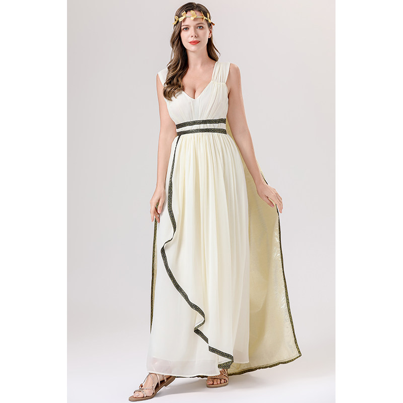 Ancient Greek Goddess Dance Costumes Egyptian Pharaoh Cleopatra Stage Opera Cosplay YM0833 YM5850