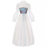Renaissance Dress Cosplay Women's Medieval Clothing Victorian Pirate Fairy Witch Costume YM0832