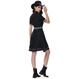 Halloween Ladies Sexy Singer Disco Cowboy Costume Role-Playing Costume Policewoman Cosplay MS1825