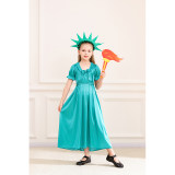 Halloween Statue of Liberty Costumes Mythology ThemedParent Child Costumes Cosplay MS5635