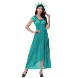 Halloween Statue of Liberty Costumes Mythology ThemedParent Child Costumes Cosplay MS5635