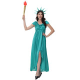 Halloween Statue of Liberty Costumes Mythology ThemedParent Child Costumes Cosplay MS5635