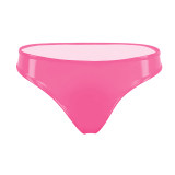 Latex Briefs Ammonia Low Waisted Sexy Narrow Crotch Shiny Patent Leather Briefs XX6507