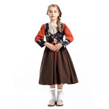 Medieval Retro Country Style Beer Suit Set For Boys and Girls Cosplay Western Cowboys YM0946