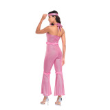 Women's  Hippie Outfits For Bars Disco Balls Retro DS Jazz Dance Show Hippie Costume Cosplay SM251