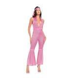 Women's  Hippie Outfits For Bars Disco Balls Retro DS Jazz Dance Show Hippie Costume Cosplay SM251