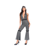 Women's  Hippie Outfits For Bars Disco Balls Retro DS Jazz Dance Show Hippie Costume Cosplay SM251