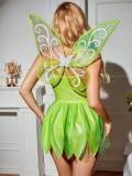New erotic cosplay uniform, seductive halter dress, sexy dance performance outfit XX0034