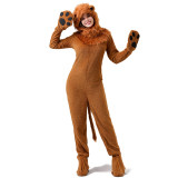 Children's Day parent-child plush animal lion costume one-piece suit costume lion costume cosplay YM8790