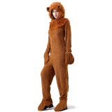 Children's Day parent-child plush animal lion costume one-piece suit costume lion costume cosplay YM8790