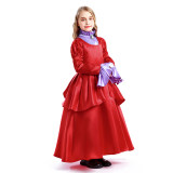 Halloween children's Victorian retro court tea party performance princess dresses costumes Cosplay YM5854