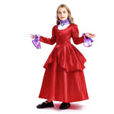 Halloween children's Victorian retro court tea party performance princess dresses costumes Cosplay YM5854