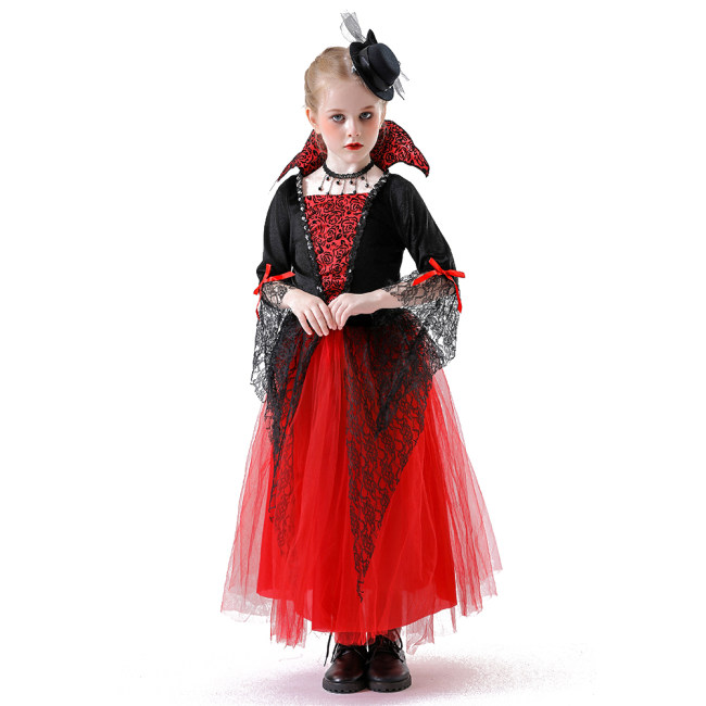 Halloween elf children costumes vampire Cosplay children's clothing witch cosplay role-playing YM8807
