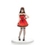 Halloween animal Christmas dress leopard print costume cat adult female Christmas party costume DL2020
