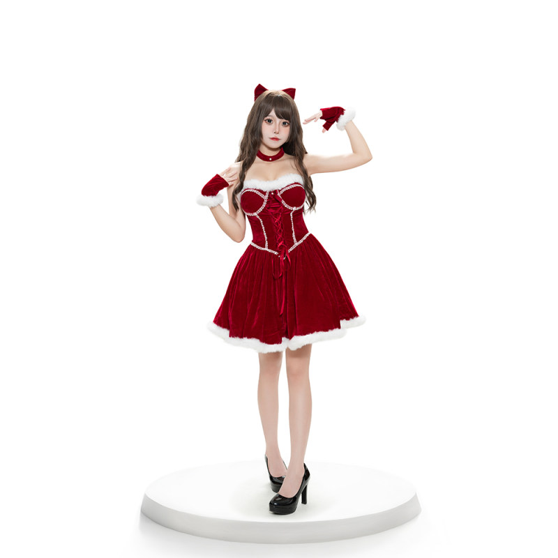 Christmas outfits cute and sexy Christmas clothes party and Christmas party performance costumes DL2051