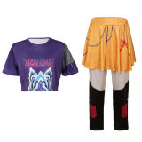 The cosplay costumes of the K-POP girl group K-POP's Zoe and Mira from the Witch Hunter team NM211