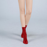 Satin Shiny Oil Glossy Short Socks Sexy High Elastic Adult Mini Socks Cute Clothing Outfits Many Colors XX9116