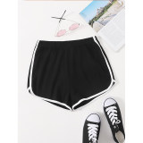 New In Summer Sport Hotpants Women Sexy Elastic Skinny Running Fitniess Yoga Shorts Streetwear Hot Pants CC604