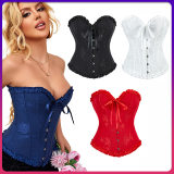 Women Sexy Corsets Bustiers Floral Burlesque Vintage Corset M26046