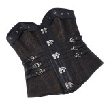 Steampunk Clothing Women Corset Top Plus Size Overbust Pirate Bustier Lace Up Costume Gothic Corselet  CY325