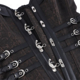 Steampunk Clothing Women Corset Top Plus Size Overbust Pirate Bustier Lace Up Costume Gothic Corselet  CY325