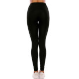 Women Summer Casual Loose Wide Leg Trousers Slim Yoga Waist Leggings Wowens High Outer Sports Pants Hole Women'S Sports Pants