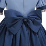 Kids Cosplay Judy Hopps Police Dress Girl Officer Bunny Dress up Children Carnival Birthday Halloween Party Princess Costumes 25034