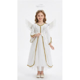 Angel Cosplay Costumes Children's Day school play Stage Performance Outfits wing Girls Carnival Party Fancy Dress Costumes YM8797