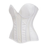 Black Sheer Mesh Strapless Sexy Overbust Corset With Boning Transparent Slimming Body Shaper Gothic Bustier Lingerie For Women AM22253