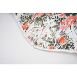 Vintage Gothic Women Corsets Lace Up Zip Floral Prints Corset Tank Top Sexy Waist Trainer Body Shaper Shapewear Slimming Vest AMC467
