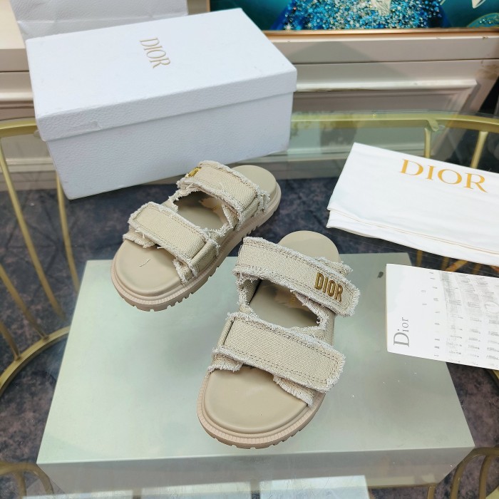 Dior Velcro Women Slippers Size 36-41