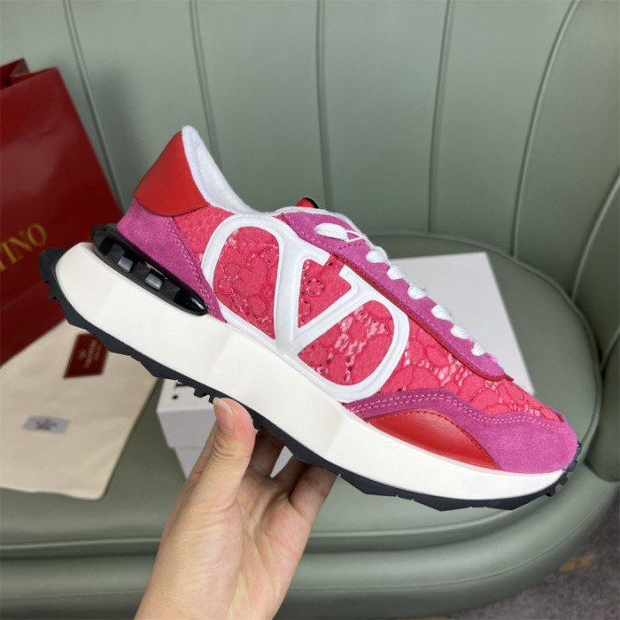 Valentino Lace and Mesh Lacerunner Sneaker Size 36-41 9-Color